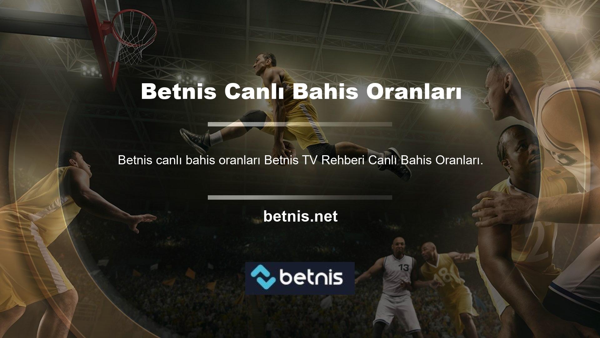 Bu, Betnis canlı bahis oranlarını kullanarak maçı web sitenizin izleyicileriyle birlikte izlemenize olanak sağlayacaktır